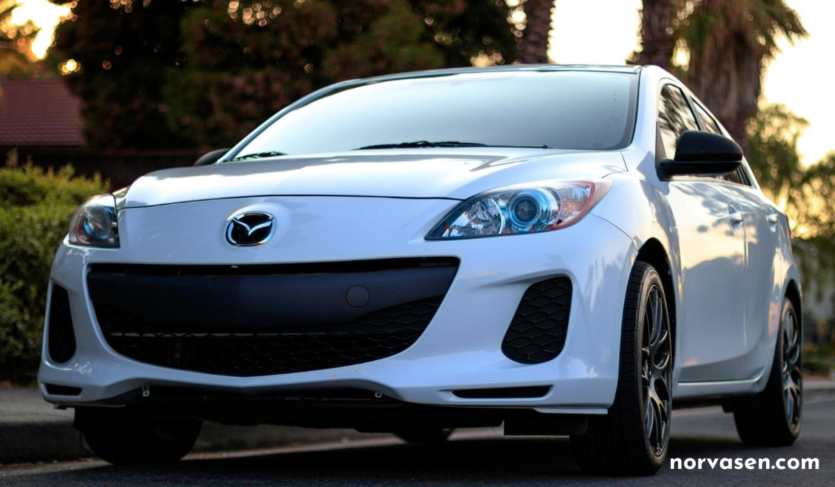 White Mazda