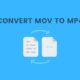 Convert MOV to MP4