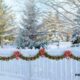 White Vinyl Fence