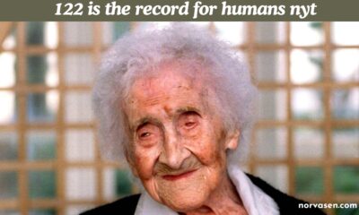 122 is the record for humans nyt