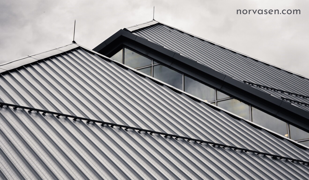 Black Metal Roof