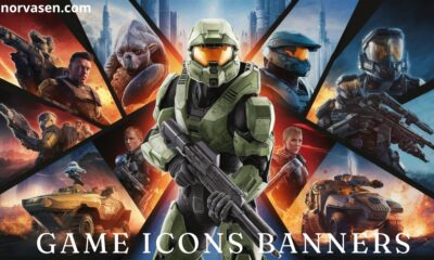 halo (2003) game icons banners